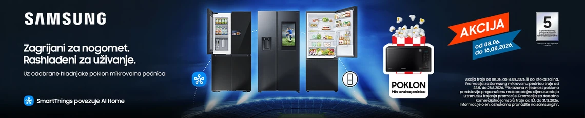 Samsung hladnjaci ljeto 2026
