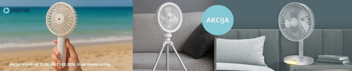 Platinet  ventilatori na akciji