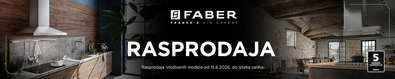 Rasprodaja nape Faber lipanj