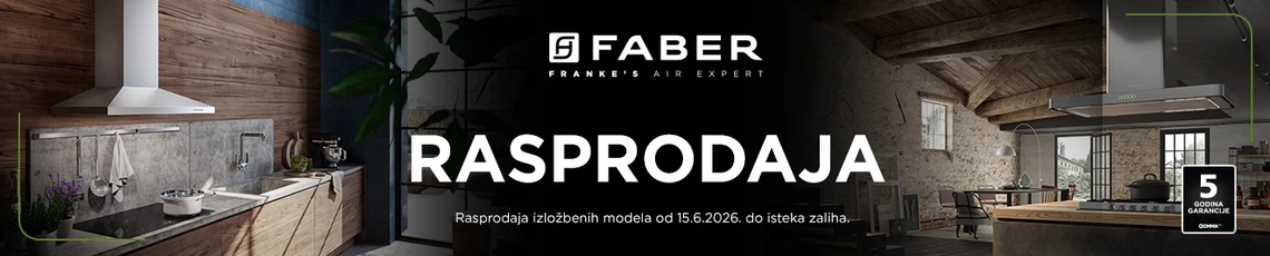 Rasprodaja nape Faber lipanj
