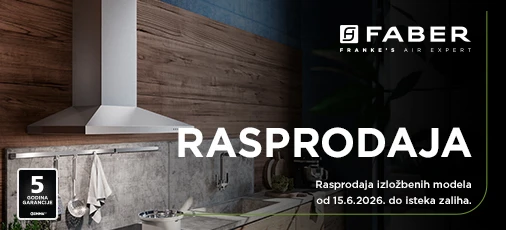 Rasprodaja nape Faber lipanj