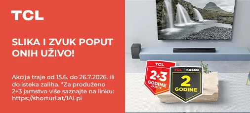 TCL televizori ljeto 2026