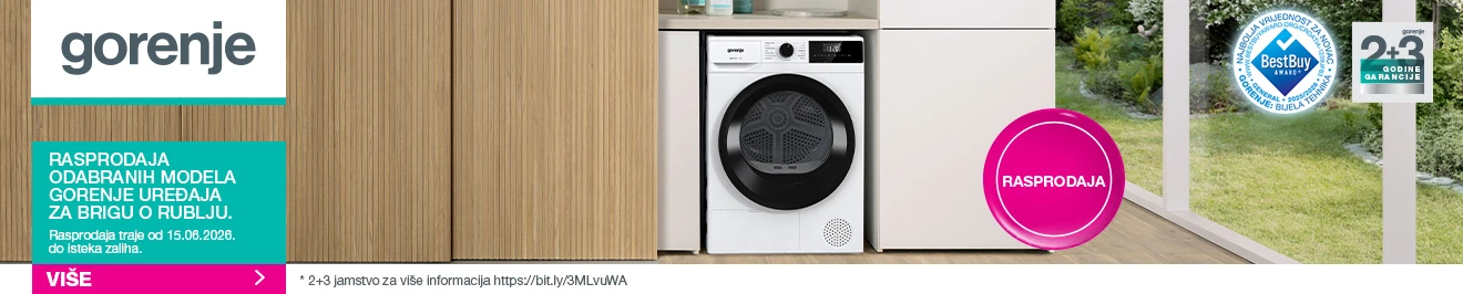 Rasprodaja Gorenje lipanj 2026