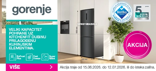 Gorenje NRK619EABXL4 lipanj 2026