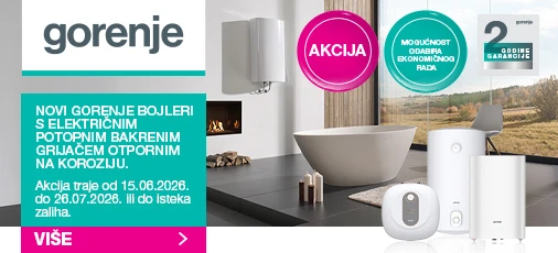 Gorenje bojleri lipanj 2026
