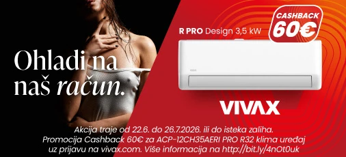 Akcija Vivax klima ACP 12CH35AERI PRO R32
