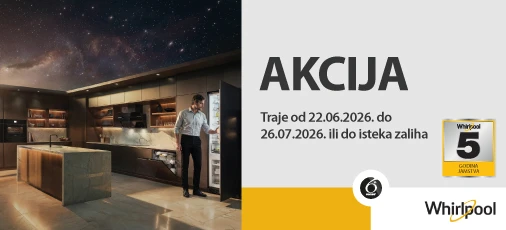 Whirlpool ljetna akcija 2026