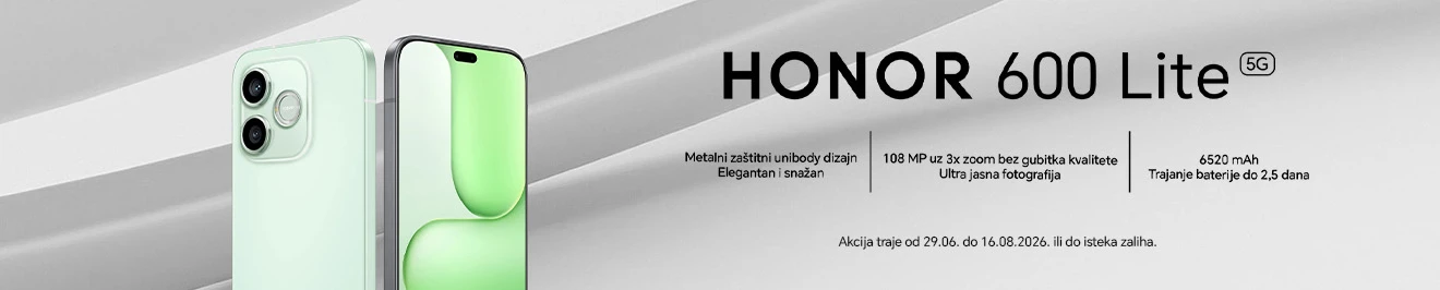 Akcija Honor 600 Lite Srpanj26