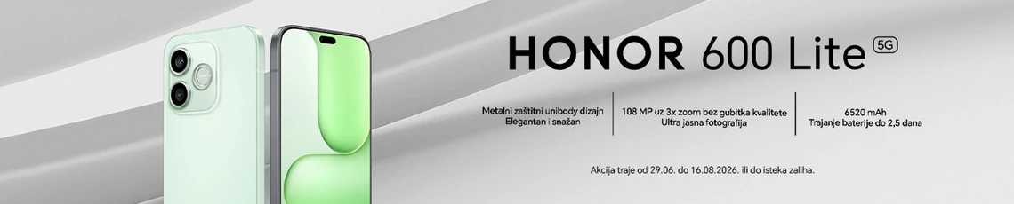 Akcija Honor 600 Lite Srpanj26