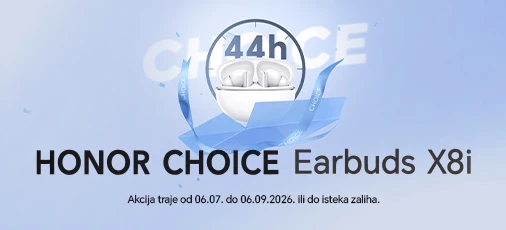 Akcija Honor Choice Earbuds X8i Ljeto26