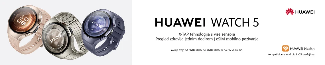 Huawei Watch 5 Srpanj 2026