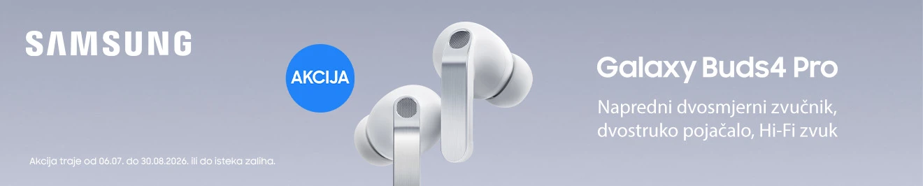 Samsung galaxy buds4 akcija srpanj 2026