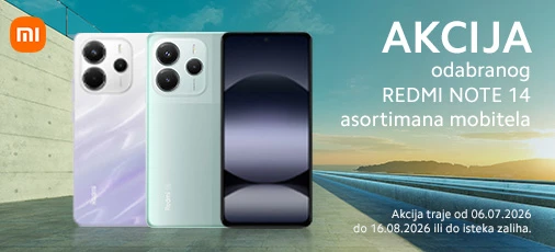 Akcija Redmi note 14 7mj 2026