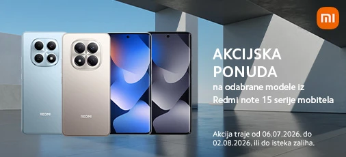 Akcija Redmi note 15 7mj 2026