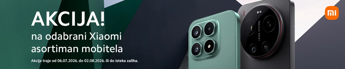 Akcija Xiaomi mobiteli 7mj 2026
