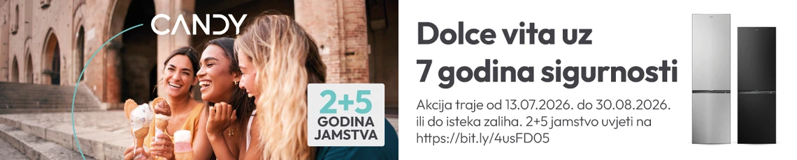 Candy ljetna ponuda NoFrost hladnjaka