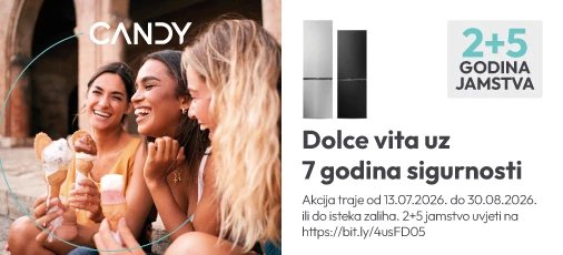 Candy ljetna ponuda NoFrost hladnjaka