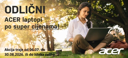 Acer Akcija Notebook Ljeto 2026