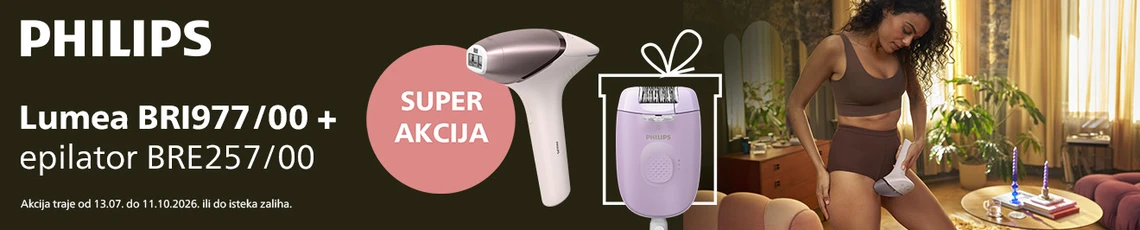 Philips Lumea set akcija 2026
