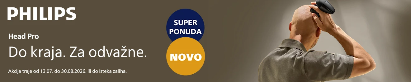 Philips head shaver akcija srpanj 2026