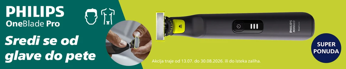 Philips OneBlade akcija srpanj 2026