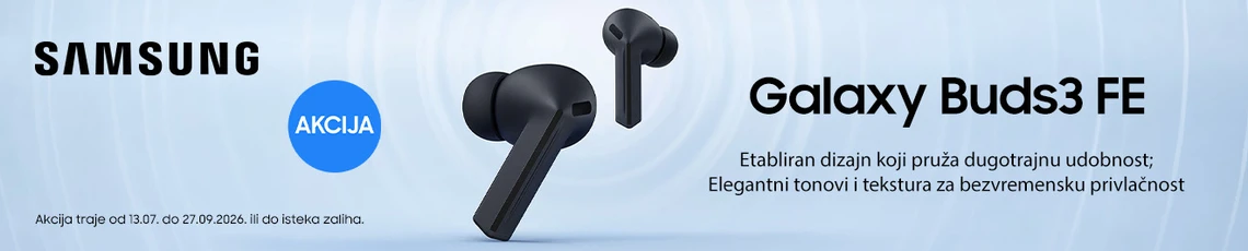 Samsung galaxy buds3 fe akcija 2026