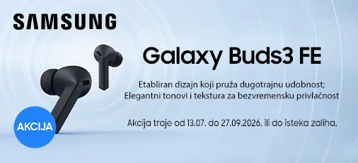 Samsung galaxy buds3 fe akcija 2026