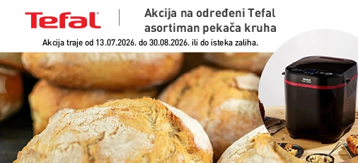 Akcija Tefal pekači kruha 8mj 2026