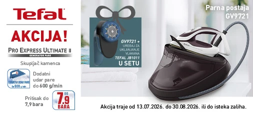 Akcija Tefal GV9721 8mj 2026 