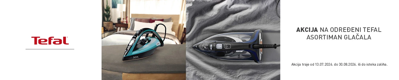 Akcija Tefal glačanje 8mj 2026