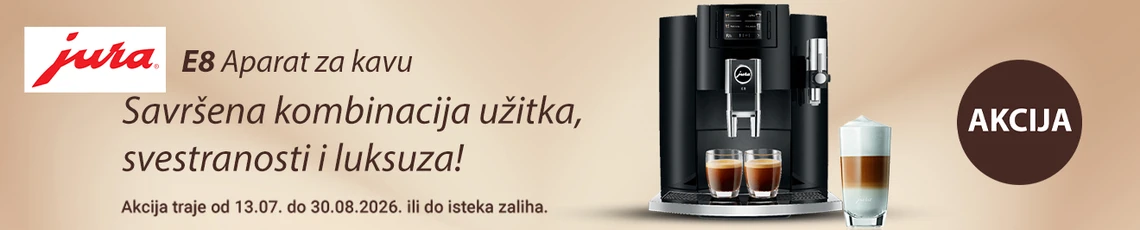 JURA E8 ED piano black srpanj 2026