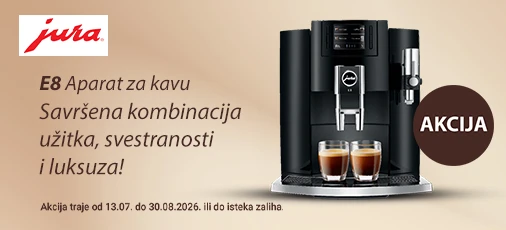 JURA E8 ED piano black srpanj 2026