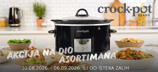 CrockPot akcija kolovoz 2026