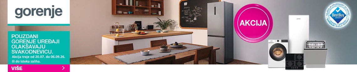 Gorenje odabrani modeli srpanj 2026