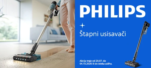 Philips Štapni usisavači akcija srpanj 26