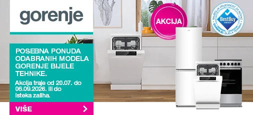 Gorenje bijela tehnika srpanj