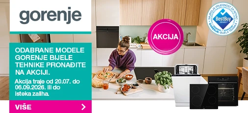 Gorenje ugradbena tehnika srpanj