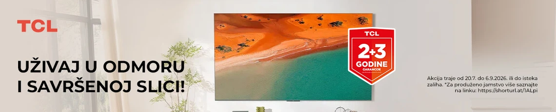 TCL televizori srpanj kolovoz 2026