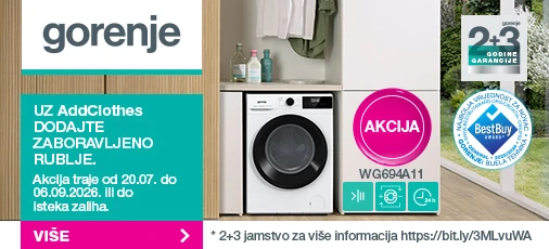 Gorenje WG694A11 srpanj 2026