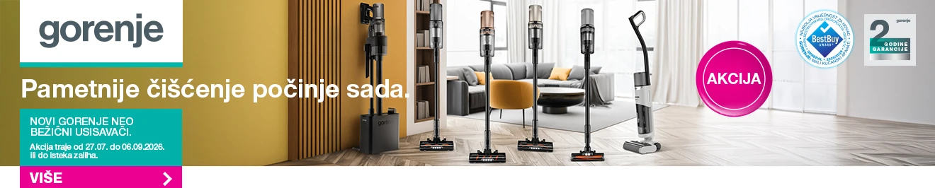 Gorenje usisavaci Neo srpanj2026