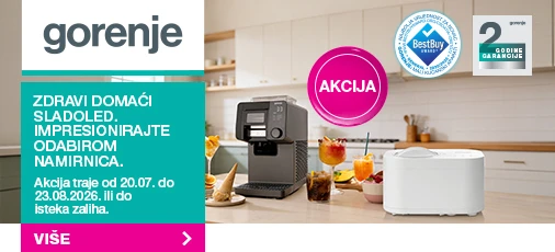 Gorenje aparat za sladoled srpanj 2026