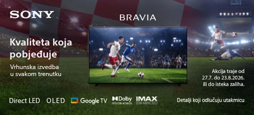 Akcija Sony TV kolovoz 2026