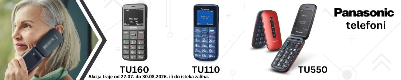 Akcija Panasonic mobiteli Ljeto26