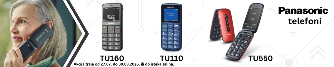 Akcija Panasonic mobiteli Ljeto26