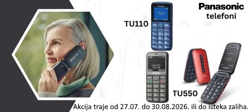Akcija Panasonic mobiteli Ljeto26