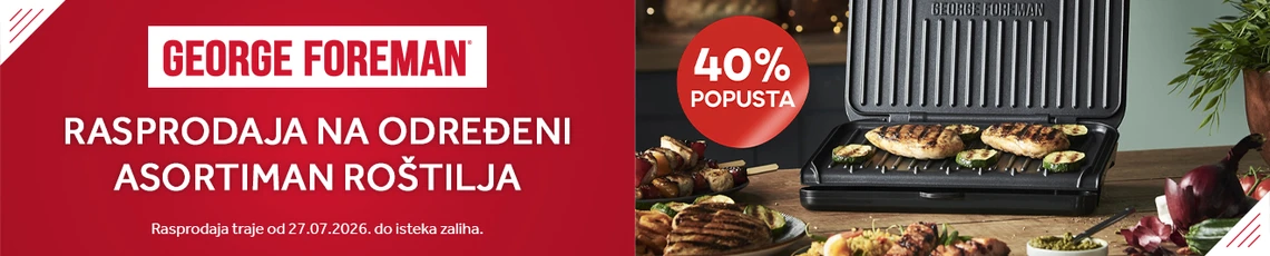 Rasprodaja George Foreman roštilja