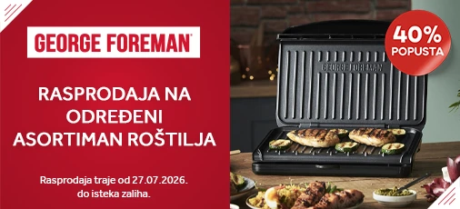 Rasprodaja George Foreman roštilja