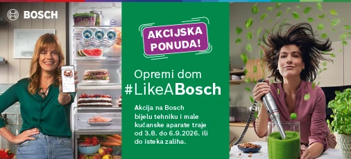 BOSCH akcija Kolovoz 2026.