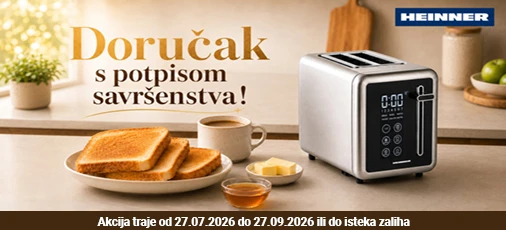 Heinner toster HTP DD900BKS na akciji