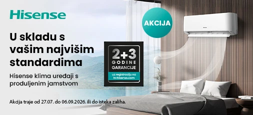 Hisense klime akcija kolovoz 2026